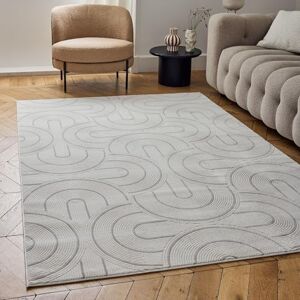 THE RUGS Carmel Grey Modern Area Rug - Stain-Resistant, Durable, 200x290 cm THE RUGS Carmel Grey Modern Area Rug - Stain-Resistant, Durable, 200x290 cm