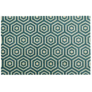 JVL Mega Door Mat 50 x 75 cm, Geo Hex JVL Mega Door Mat 50 x 75 cm, Geo Hex