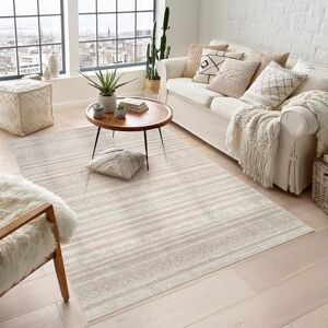 Rugs by Desire Maia Washable Living Room Area Rug – Soft Polypropylene Weaving, Low Pile, Non Slip Cotton Backing for Elegant Indoor Spaces, Beige, 200 x 300 cm (Rectangular) Rugs by Desire Maia Washable Living Room Area Rug – Soft Polypropylene Weaving, Low Pile, Non Slip Cotton Backing for Elegant Indoor Spaces, Beige, 200 x 300 cm (Rectangular)