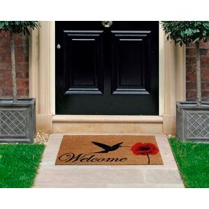 Coco&Coir Everything in a nutshell Coco&Coir Natural Coir Non-Slip Thick Coir Premium Quality Rubber Backed Eco-Friendly Indoor Outdoor Heavy Duty Flower Theme Entrance Door Mat 45 x 75 cm (Poppy Nectar) Coco&Coir Everything in a nutshell Coco&Coir Natural Coir Non-Slip Thick Coir Premium Quality Rubber Backed Eco-Friendly Indoor Outdoor Heavy Duty Flower Theme Entrance Door Mat 45 x 75 cm (Poppy Nectar)