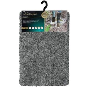 JVL Kensington Barrier Door Mat, Grey, 50 x 75 cm, Small JVL Kensington Barrier Door Mat, Grey, 50 x 75 cm, Small