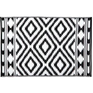 JVL Lightweight Reversible Plastic Woven Outdoor Rug, 180x240cm, Aztec JVL Lightweight Reversible Plastic Woven Outdoor Rug, 180x240cm, Aztec