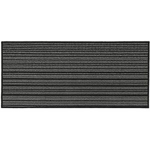 JVL Arona Machine Washable Latex Backed Runner Doormat 57x150cm, Black JVL Arona Machine Washable Latex Backed Runner Doormat 57x150cm, Black