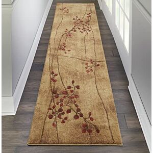 Nourison Somerset Rustic Latte 2'3" x 10' Area -Rug, Easy -Cleaning, Non Shedding, Bed Room, Living Room, Dining Room, Kitchen (2x10) Nourison Somerset Rustic Latte 2'3" x 10' Area -Rug, Easy -Cleaning, Non Shedding, Bed Room, Living Room, Dining Room, Kitchen (2x10)