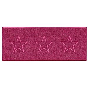 Nicoman Star Shape Embossed Entrance Door Mat Non Slip Dirt Trapper PVC Spaghetti Mat with Rubber Base, Jet Washable Quick Drying Doormat Watertight Indoor or Outdoor (Runner, Pink, 150 x 60cm) Nicoman Star Shape Embossed Entrance Door Mat Non Slip Dirt Trapper PVC Spaghetti Mat with Rubber Base, Jet Washable Quick Drying Doormat Watertight Indoor or Outdoor (Runner, Pink, 150 x 60cm)