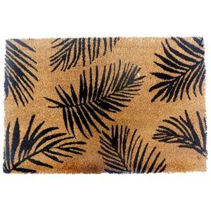 Relaxdays Coconut Doormat, Palm Leaves, 60x40 cm, Non-Slip, Weatherproof, Indoor & Outdoor Mat, Natural Relaxdays Coconut Doormat, Palm Leaves, 60x40 cm, Non-Slip, Weatherproof, Indoor & Outdoor Mat, Natural