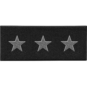 Nicoman Triple Stars Door Mat|Entrance Barrier Dirt-Trapper Floor Mat|Patio Garden Conservatory Doormat|Indoor Outdoor Matt|Black with 3x Grey Stars, Runner 150x60cm/5x2ft Nicoman Triple Stars Door Mat|Entrance Barrier Dirt-Trapper Floor Mat|Patio Garden Conservatory Doormat|Indoor Outdoor Matt|Black with 3x Grey Stars, Runner 150x60cm/5x2ft