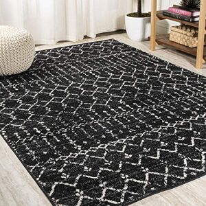 JONATHAN Y MOH101D-3 Moroccan Hype Boho Vintage Diamond Indoor Area-Rug Bohemian Easy-Cleaning Bedroom Kitchen Living Room Non Shedding, 3 X 5, Black/Ivory JONATHAN Y MOH101D-3 Moroccan Hype Boho Vintage Diamond Indoor Area-Rug Bohemian Easy-Cleaning Bedroom Kitchen Living Room Non Shedding, 3 X 5, Black/Ivory