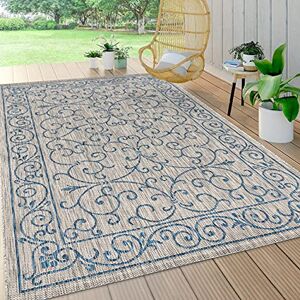 JONATHAN Y SMB106C-5 Charleston Vintage Filigree Textured Weave Indoor Outdoor Area Rug, Classic, Traditional, Easy Cleaning, Bedroom, Kitchen, Backyard, Patio, Non Shed, Gray/Navy, 150 cm X 240 cm JONATHAN Y SMB106C-5 Charleston Vintage Filigree Textured Weave Indoor Outdoor Area Rug, Classic, Traditional, Easy Cleaning, Bedroom, Kitchen, Backyard, Patio, Non Shed, Gray/Navy, 150 cm X 240 cm