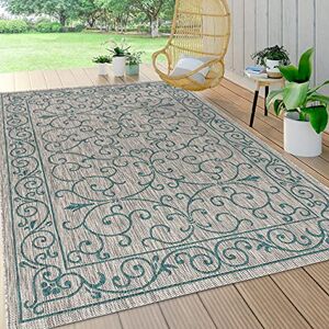 JONATHAN Y SMB106E-8 Charleston Vintage Filigree Textured Weave Indoor Outdoor Area Rug, Classic, Traditional, Easy Clean, Bedroom, Kitchen, Backyard, Patio, Non Shed, Gray/Teal, 240 cm X 300 cm JONATHAN Y SMB106E-8 Charleston Vintage Filigree Textured Weave Indoor Outdoor Area Rug, Classic, Traditional, Easy Clean, Bedroom, Kitchen, Backyard, Patio, Non Shed, Gray/Teal, 240 cm X 300 cm
