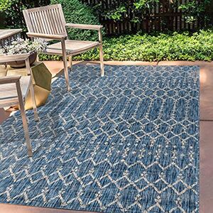 JONATHAN Y SMB108B-5 Ourika Moroccan Geometric Textured Weave Indoor Outdoor Area Rug, Bohemian, Sc&inavian Easy Cleaning, Bedroom, Kitchen, Backyard, Patio, Non Shed, Navy/Light Gray, 150 cm X 240 cm JONATHAN Y SMB108B-5 Ourika Moroccan Geometric Textured Weave Indoor Outdoor Area Rug, Bohemian, Sc&inavian Easy Cleaning, Bedroom, Kitchen, Backyard, Patio, Non Shed, Navy/Light Gray, 150 cm X 240 cm