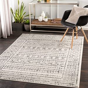 Livabliss Olimpia Tokyo Geometric Rug Scandi Area Rugs Living Room 150x213 cm, Dining, Kitchen Neutral, Abstract Patterned Rugs, Boho Style, Easy Care Pile Large Rug, Ivory, Grey and Black Livabliss Olimpia Tokyo Geometric Rug Scandi Area Rugs Living Room 150x213 cm, Dining, Kitchen Neutral, Abstract Patterned Rugs, Boho Style, Easy Care Pile Large Rug, Ivory, Grey and Black
