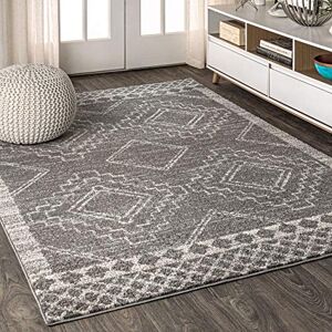 JONATHAN Y MOH200C-8 Amir Moroccan Beni Souk Indoor Area Rug, Bohemian, Sc&inavian, Transitional Easy Cleaning, Bedroom, Kitchen, Living Room, Non Shedding, Gray/Cream, 240 cm X 300 cm JONATHAN Y MOH200C-8 Amir Moroccan Beni Souk Indoor Area Rug, Bohemian, Sc&inavian, Transitional Easy Cleaning, Bedroom, Kitchen, Living Room, Non Shedding, Gray/Cream, 240 cm X 300 cm