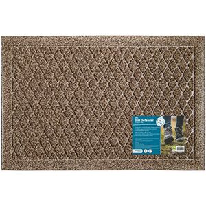 JVL Dirt Defender Scraper Door Mat 40 x 60 cm, Diamond, Beige JVL Dirt Defender Scraper Door Mat 40 x 60 cm, Diamond, Beige