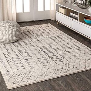 JONATHAN Y MOH210A-8 Ziri Moroccan Geometric Indoor Area Rug, Bohemian, Sc&inavian, Minimalistic Easy Cleaning, Bedroom, Kitchen, Living Room, Non Shedding, Cream/Gray, 240 cm X 300 cm JONATHAN Y MOH210A-8 Ziri Moroccan Geometric Indoor Area Rug, Bohemian, Sc&inavian, Minimalistic Easy Cleaning, Bedroom, Kitchen, Living Room, Non Shedding, Cream/Gray, 240 cm X 300 cm