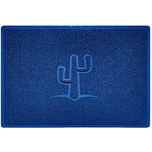 Nicoman Cactus Embossed Shape Door Mat Dirt-Trapper Washable Barrier Doormat-(Use Indoor or Sheltered Outdoor)-(90x60cm/3x2ft,Large) Blue Nicoman Cactus Embossed Shape Door Mat Dirt-Trapper Washable Barrier Doormat-(Use Indoor or Sheltered Outdoor)-(90x60cm/3x2ft,Large) Blue