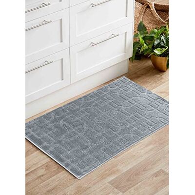 Serdim Rugs - 60x110 cm - Silver - Rug Serdim Rugs - 60x110 cm - Silver - Rug