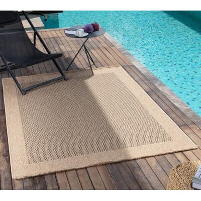 Livabliss Cairns Indoor Outdoor Rug Large Boho Rugs for Living Room 200x275 cm Dining, Kitchen Carpet, Patterned Neutral & Coloured Rugs, Waterproof, Stain Durable Beige and Black Livabliss Cairns Indoor Outdoor Rug Large Boho Rugs for Living Room 200x275 cm Dining, Kitchen Carpet, Patterned Neutral & Coloured Rugs, Waterproof, Stain Durable Beige and Black