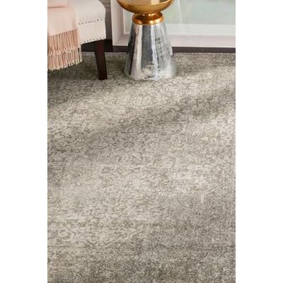 Safavieh Evoke Collection - Silver and Ivory Rug Safavieh Evoke Collection - Silver and Ivory Rug