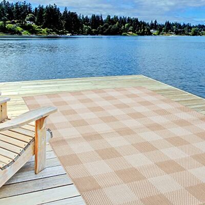 THE RUGS - 700BE - Beige - 80x150 cm - Outdoor Rug THE RUGS - 700BE - Beige - 80x150 cm - Outdoor Rug