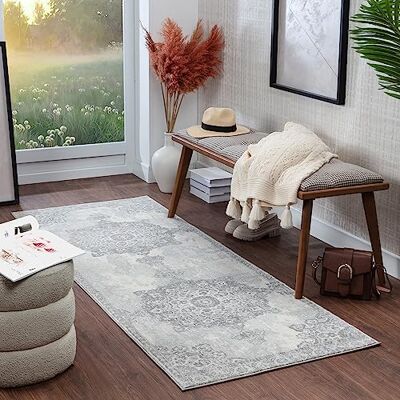 Surya - LOLA - Gris Plata - Marfil - Rug Surya - LOLA - Gris Plata - Marfil - Rug