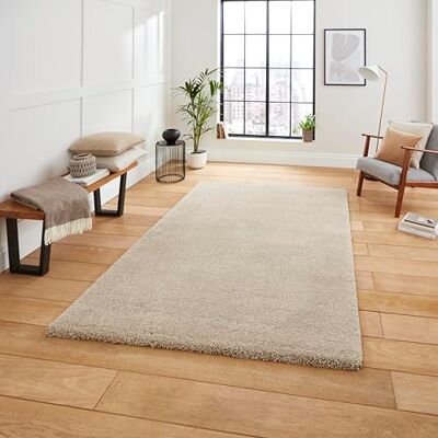 Think Rugs Beige - Heavyweight shaggy rug - Rug Think Rugs Beige - Heavyweight shaggy rug - Rug