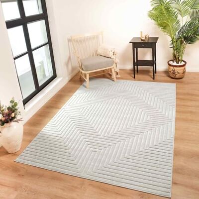 Livabliss Dallas Indoor Outdoor Large Boho for Living Room 120x170 cm Dining, Kitchen Carpet, Patterned Neutral & Coloured, Waterproof, Stain Durable White Livabliss Dallas Indoor Outdoor Large Boho for Living Room 120x170 cm Dining, Kitchen Carpet, Patterned Neutral & Coloured, Waterproof, Stain Durable White