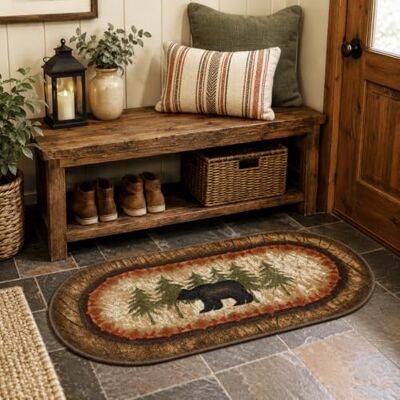 Mayberry Rug Wholesale Rug Source Kitchen Rugs, Nylon Rubber, Multi Color, 20"x44 Mayberry Rug Wholesale Rug Source Kitchen Rugs, Nylon Rubber, Multi Color, 20"x44