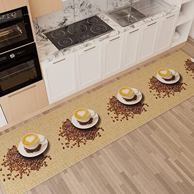 PETTI Artigiani Italiani -Kitchen Rug, Kitchen Rectangualr Rugs, Area Rug, 3D Print Pattern, 100% Made in Italy PETTI Artigiani Italiani -Kitchen Rug, Kitchen Rectangualr Rugs, Area Rug, 3D Print Pattern, 100% Made in Italy