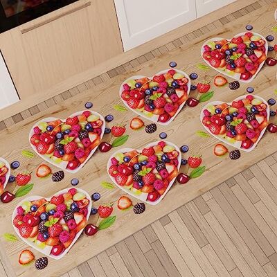 PETTI Artigiani Italiani -Kitchen Rug, Kitchen Rectangualr Rugs, Area Rug, 3D Print Pattern, 100% Made in Italy PETTI Artigiani Italiani -Kitchen Rug, Kitchen Rectangualr Rugs, Area Rug, 3D Print Pattern, 100% Made in Italy