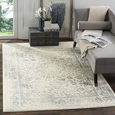 Safavieh Antique Carpet - Elfenbein/Schiefer - 155x230cm Safavieh Antique Carpet - Elfenbein/Schiefer - 155x230cm