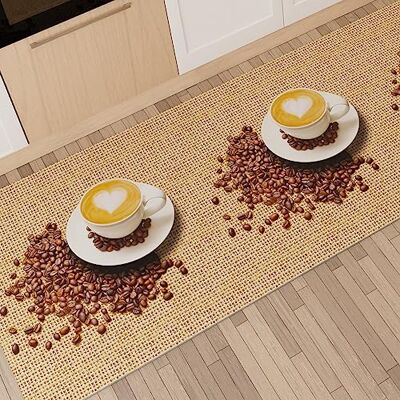 PETTI Artigiani Italiani -Kitchen Rug, Kitchen Rectangualr Rugs, Area Rug, 3D Print Pattern, 100% Made in Italy PETTI Artigiani Italiani -Kitchen Rug, Kitchen Rectangualr Rugs, Area Rug, 3D Print Pattern, 100% Made in Italy
