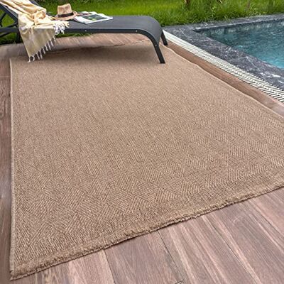 THE RUGS - Nature Collection Outdoor Rug - Dark Grey THE RUGS - Nature Collection Outdoor Rug - Dark Grey