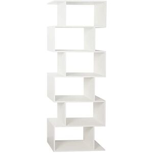RICOO WM070-WM Standing Shelf 6 Shelves Room Divider Shelf White Matt 192 x 70 x 25 cm Bookshelf Wooden Wall Cube Shelf Small Shelves & Shelves Bookshelf Wall Shelf Wood RICOO WM070-WM Standing Shelf 6 Shelves Room Divider Shelf White Matt 192 x 70 x 25 cm Bookshelf Wooden Wall Cube Shelf Small Shelves & Shelves Bookshelf Wall Shelf Wood