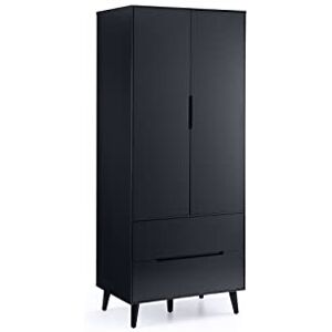 Julian Bowen Alicia Combination Wardrobe Anthracite Wardrobes Julian Bowen Alicia Combination Wardrobe Anthracite Wardrobes