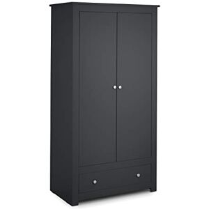 Julian Bowen Radley Wardrobe Anthracite Wardrobes Julian Bowen Radley Wardrobe Anthracite Wardrobes