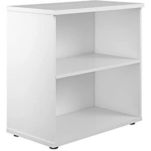 Office Hippo Heavy Duty Bookcase, Robust Book Case, Storage Unit with 1 Adjustable Shelf & Adjustable Feet, Stable Home Office Furniture, Simple To Assemble White Office Hippo Heavy Duty Bookcase, Robust Book Case, Storage Unit with 1 Adjustable Shelf & Adjustable Feet, Stable Home Office Furniture, Simple To Assemble White