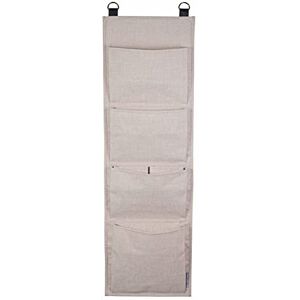 Bigso Box of Sweden Foldable Hanging Storage Organiser Door and Wall Hanging Storage with 4 Compartments and Linen Effect Hanging Storage Pockets for Shoes, Clothes, Accessories and More Beige Bigso Box of Sweden Foldable Hanging Storage Organiser Door and Wall Hanging Storage with 4 Compartments and Linen Effect Hanging Storage Pockets for Shoes, Clothes, Accessories and More Beige