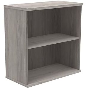 Office Hippo Heavy Duty 2 Tier Bookcase, Book Filing Cabinet, Storage Unit With Adjustable Shelf & Feet, Bookshelf Bookcase Suitable For Home Office & Workplace, Alaskan Grey Oak, 40D x 80W x 81.6Hcm Office Hippo Heavy Duty 2 Tier Bookcase, Book Filing Cabinet, Storage Unit With Adjustable Shelf & Feet, Bookshelf Bookcase Suitable For Home Office & Workplace, Alaskan Grey Oak, 40D x 80W x 81.6Hcm