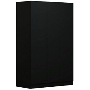FWStyle Matt Black 3 Door Push to Open & Soft Close No Handle Wardrobe Modern Bedroom Storage Furniture… FWStyle Matt Black 3 Door Push to Open & Soft Close No Handle Wardrobe Modern Bedroom Storage Furniture…
