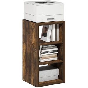 Furinno Cubicle Open Back Decorative Cube Storage Organizer, 3-Cube, Amber Pine Furinno Cubicle Open Back Decorative Cube Storage Organizer, 3-Cube, Amber Pine