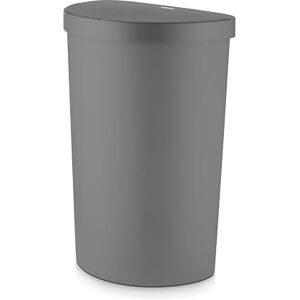 Tower Recycling Sensor Bin, Plastic, Grey Tower Recycling Sensor Bin, Plastic, Grey