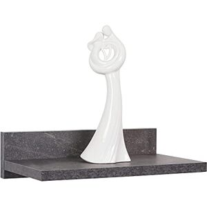 RICOO WM057-BG Wall Shelf, 30 x 8 x 19 cm, Grey Concrete Look, Wooden Chipboard, Hanging Shelf, Bookcase, Picture Shelf, Photo Shelf, Kitchen Shelf, Hanging Wall Board, Floating Shelf RICOO WM057-BG Wall Shelf, 30 x 8 x 19 cm, Grey Concrete Look, Wooden Chipboard, Hanging Shelf, Bookcase, Picture Shelf, Photo Shelf, Kitchen Shelf, Hanging Wall Board, Floating Shelf