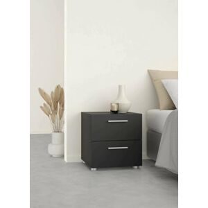 Dmora Judith Bedside Table, Low Chest, Night Table, Bed Shelf, 40 x 40 x 42 cm, Black Dmora Judith Bedside Table, Low Chest, Night Table, Bed Shelf, 40 x 40 x 42 cm, Black
