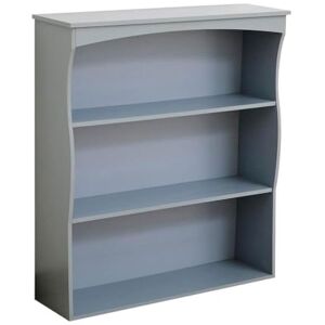 Home Source Wall Mounted Shelving Unit, Floating 3 Shelves Storage Wall Cabinet, Kid’s Bedroom Kitchen Unit, Grey Home Source Wall Mounted Shelving Unit, Floating 3 Shelves Storage Wall Cabinet, Kid’s Bedroom Kitchen Unit, Grey