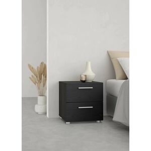 Dmora Amber Bedside, Low Chest, Night Table, Bed Shelf, 40 x 40 x 42 cm, Black Dmora Amber Bedside, Low Chest, Night Table, Bed Shelf, 40 x 40 x 42 cm, Black