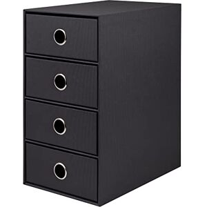 Rössler Papier 1524452704 S.O.H.O. 4-ladebak voor DIN A5, met greepgat, zwart, 250 x 175 x 320 mm, 1 stuk Rössler Papier 1524452704 S.O.H.O. 4-ladebak voor DIN A5, met greepgat, zwart, 250 x 175 x 320 mm, 1 stuk