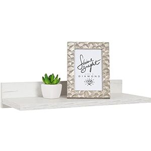 RICOO WM056-EP Wall Shelf 45 x 8 x 19 cm Oak White Chipboard Wooden Hanging Shelf Wall Bookshelf Picture Shelf Kitchen Shelf Hanging Wall Shelf Floating Shelf RICOO WM056-EP Wall Shelf 45 x 8 x 19 cm Oak White Chipboard Wooden Hanging Shelf Wall Bookshelf Picture Shelf Kitchen Shelf Hanging Wall Shelf Floating Shelf