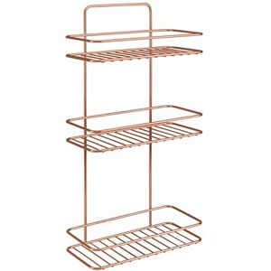 Metaltex Reflex Copper 3 Tier Wall Shelf, Metal, 3 pisos Metaltex Reflex Copper 3 Tier Wall Shelf, Metal, 3 pisos