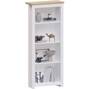 Vida Designs Arlington Bookcase Modern Display Shelves Storage MDF Furniture White (4 Tier) Vida Designs Arlington Bookcase Modern Display Shelves Storage MDF Furniture White (4 Tier)